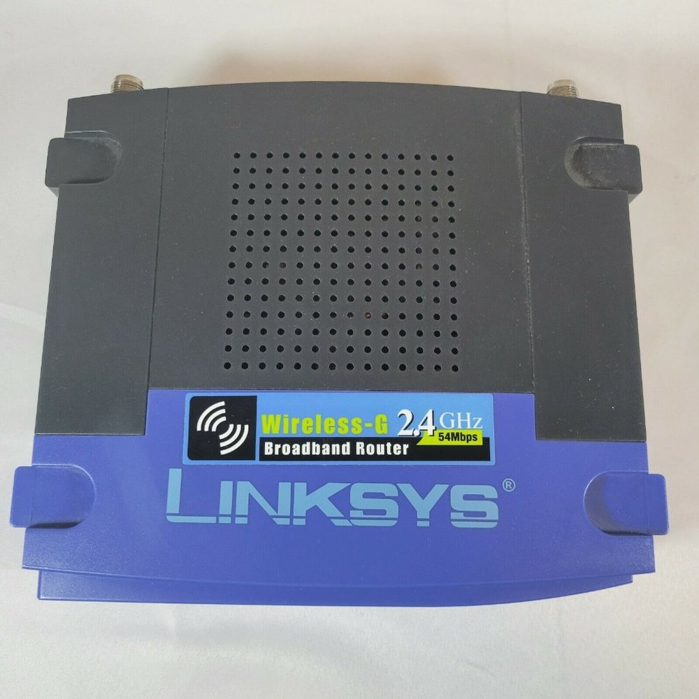 LINKSYS WRT54G Wi-Fi Routeur haut débit sans fil G 2,4 GHz NOUVEAU Boîte ouverte